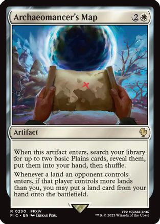 Archaeomancer's Map (FIC-230) - Commander: FINAL FANTASY