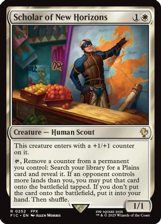 Scholar of New Horizons (FIC-252) - Commander: FINAL FANTASY