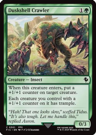 Duskshell Crawler (FIC-301) - Commander: FINAL FANTASY