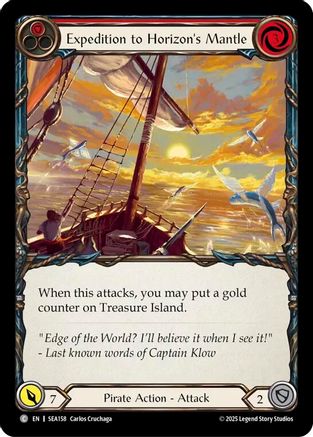 Expedition to Horizon's Mantle (SEA158) - High Seas Rainbow Foil