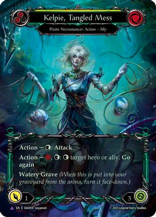 Kelpie, Tangled Mess (Marvel) (SEA059) - High Seas Cold Foil