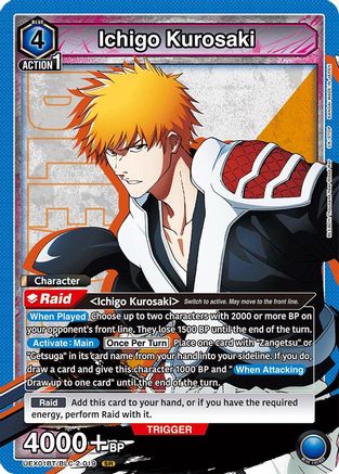 Ichigo Kurosaki (019) (UEX01BT/BLC-2-019) - UEX01BT BLEACH ThousandYear Blood War Vol2 Foil