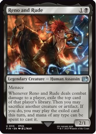 Reno and Rude (FIN-113) - FINAL FANTASY