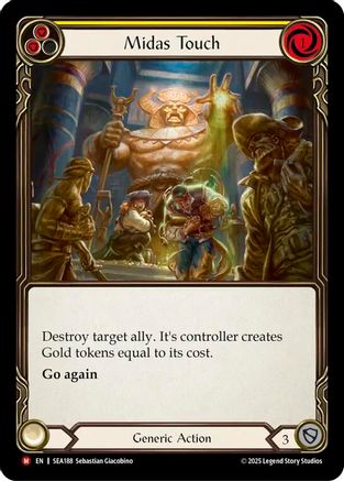 Midas Touch (SEA188) - High Seas Rainbow Foil