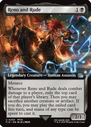 Reno and Rude (FIN-450) - FINAL FANTASY: (Extended Art)
