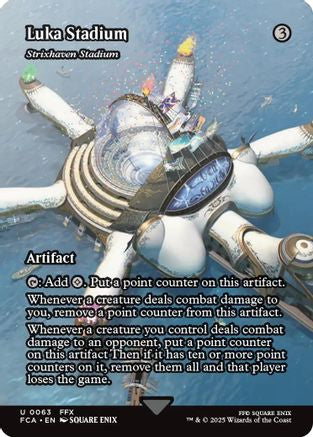 Strixhaven Stadium (FCA-063) - FINAL FANTASY: Through the Ages / Luka Stadium (Borderless) Foil