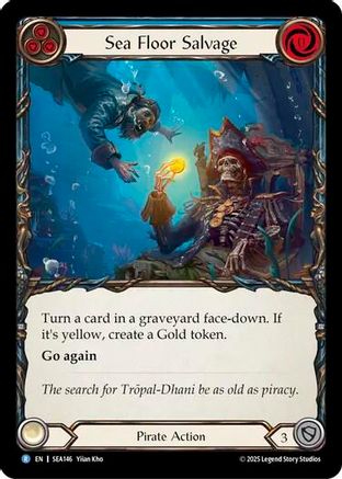 Sea Floor Salvage (SEA146) - High Seas Rainbow Foil