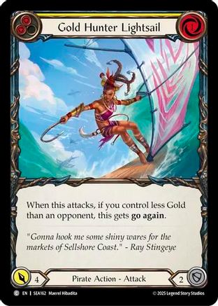 Gold Hunter Lightsail (SEA162) - High Seas Rainbow Foil