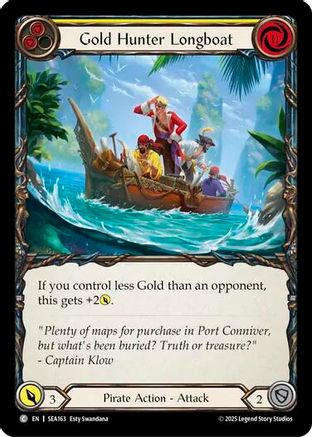 Gold Hunter Longboat (SEA163) - High Seas