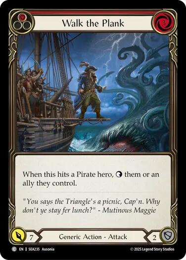 Walk the Plank (Red)