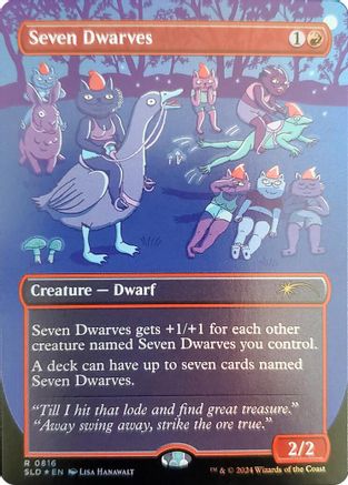 Seven Dwarves (0816) (SLD-816) - Secret Lair Drop Series Foil