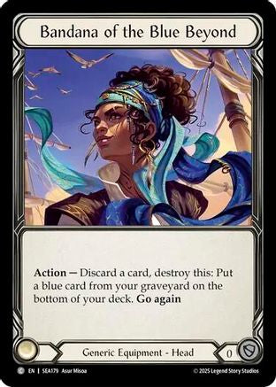 Bandana of the Blue Beyonds (Treasure) (SEA179) - High Seas Cold Foil