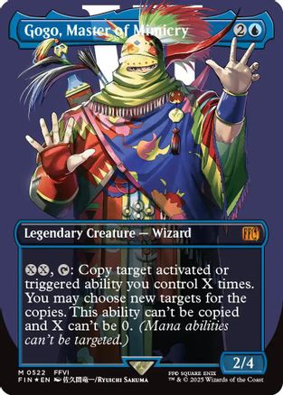Gogo, Master of Mimicry (FIN-522) - FINAL FANTASY (Borderless) Foil