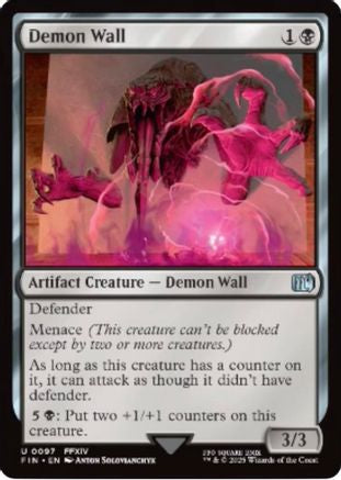 Demon Wall (FIN-097) - FINAL FANTASY Foil