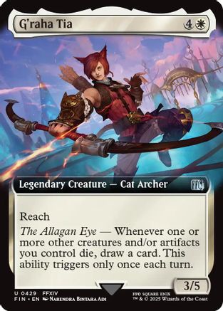 G'raha Tia (FIN-429) - FINAL FANTASY: (Extended Art) Foil
