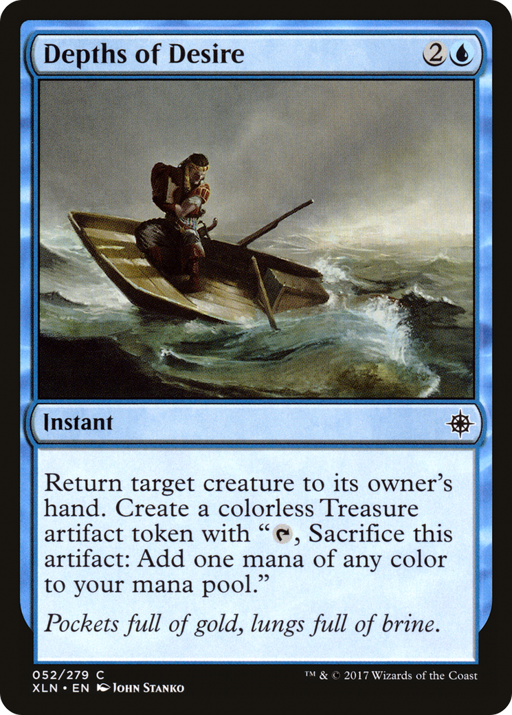 Depths of Desire (XLN-052) - Ixalan Foil
