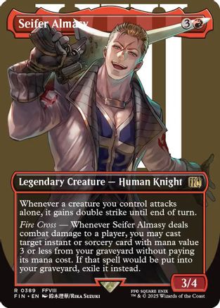 Seifer Almasy (FIN-389) - FINAL FANTASY (Borderless) Foil