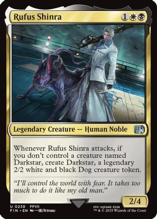 Rufus Shinra (FIN-238) - FINAL FANTASY Foil