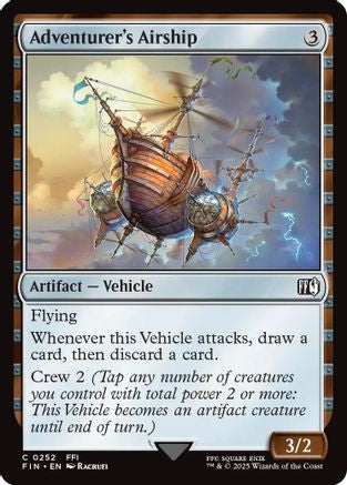 Adventurer's Airship (FIN-252) - FINAL FANTASY