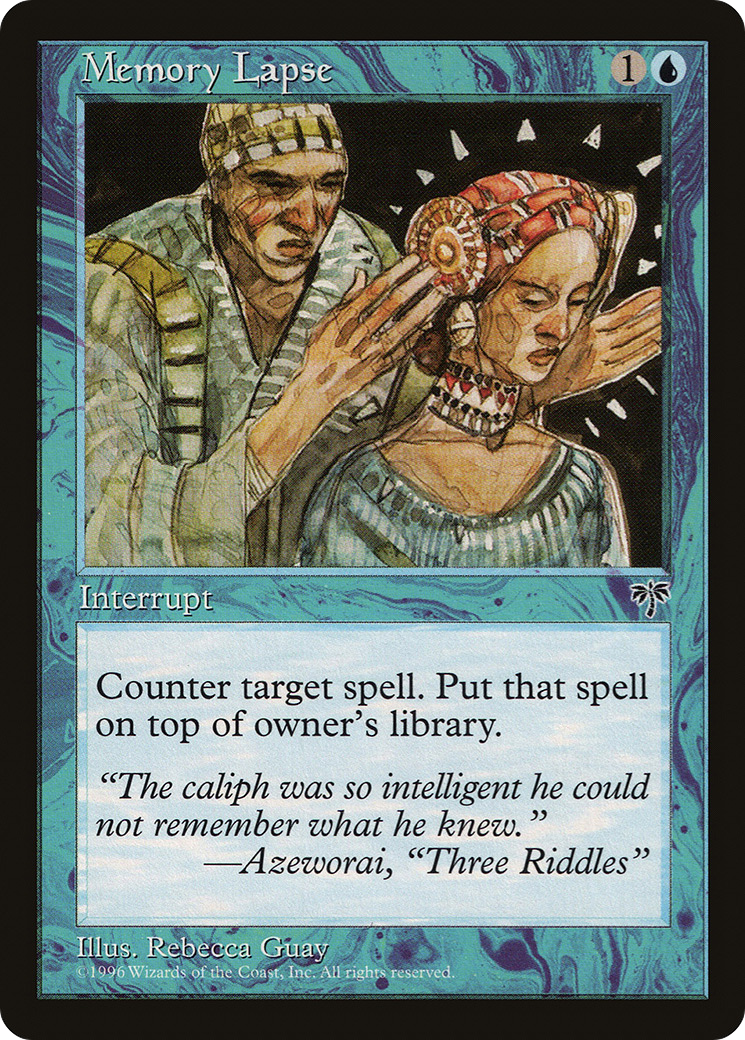 Perte de mémoire (MIR-074) - Mirage