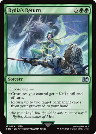 Rydia's Return (FIN-198) - FINAL FANTASY Foil