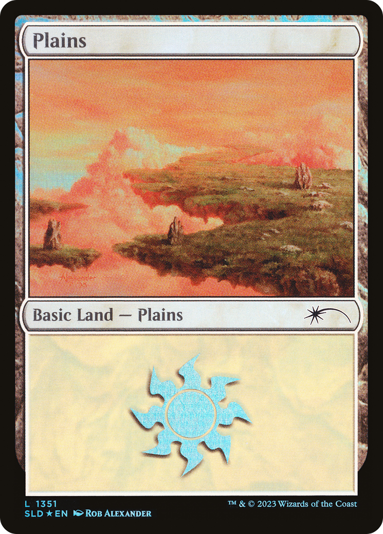 Plains (1351) (SLD-1351) - Secret Lair Drop Foil