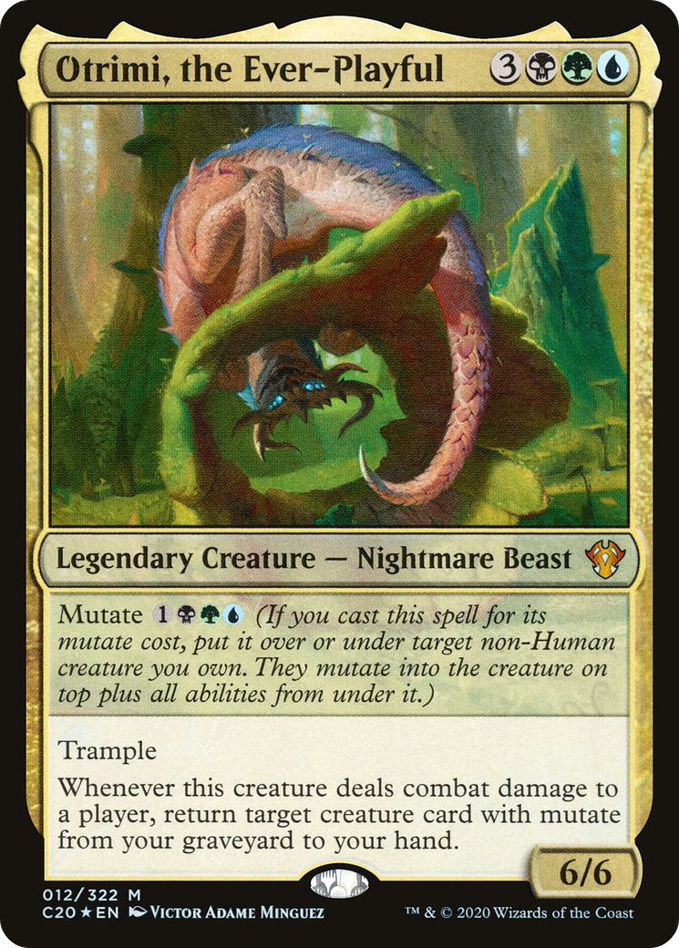 Otrimi, l'éternel joueur (C20-012) - Commander 2020 Foil