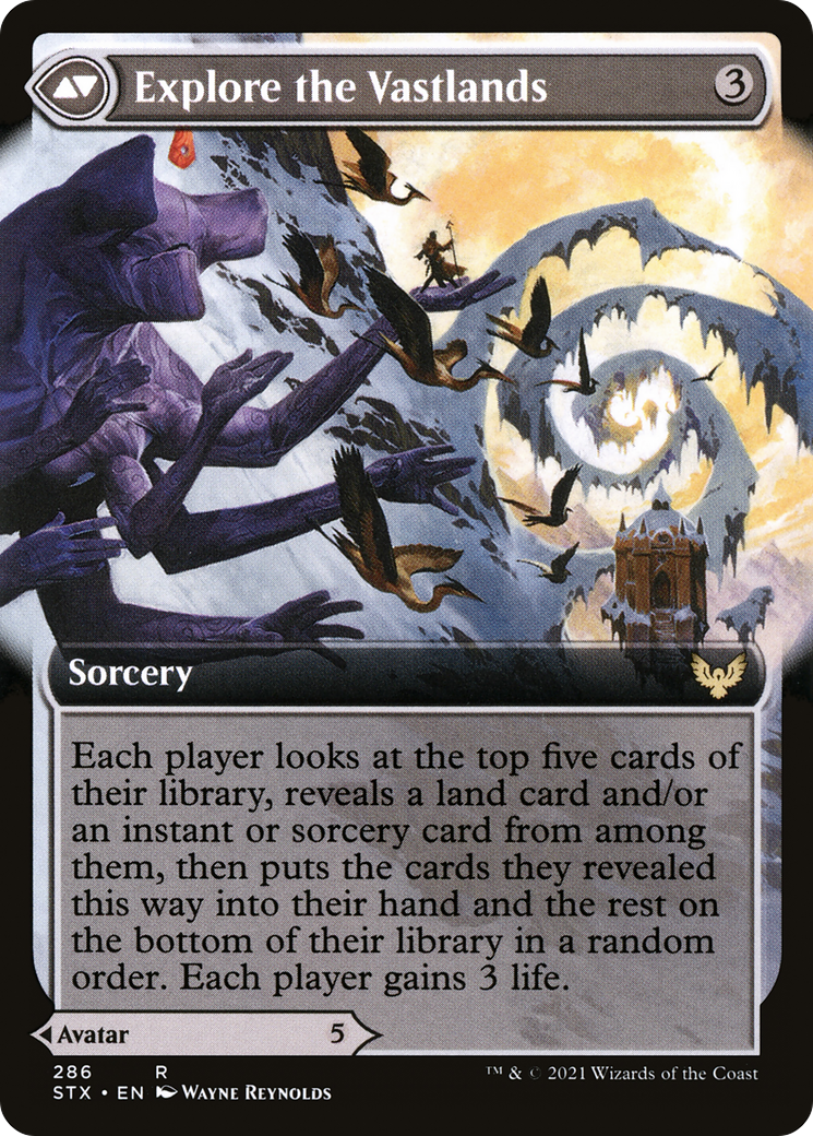 Wandering Archaic (Extended Art) (STX-286) - Strixhaven: School of Mages: (Extended Art)