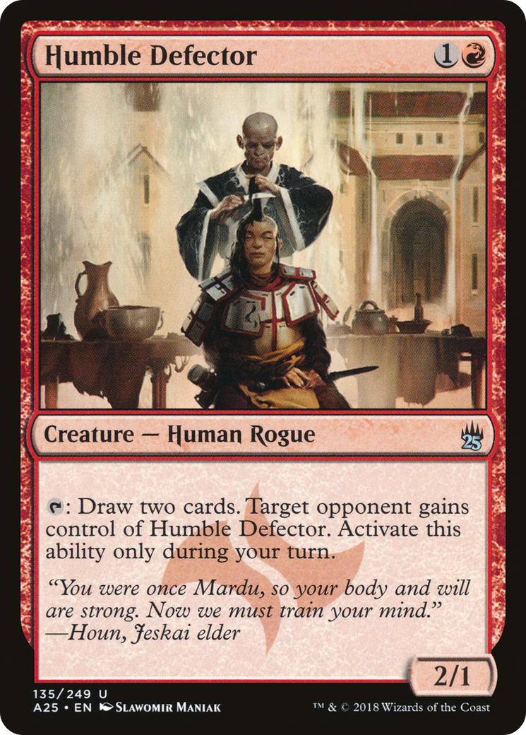 Humble Transfuge (A25-135) - Masters 25