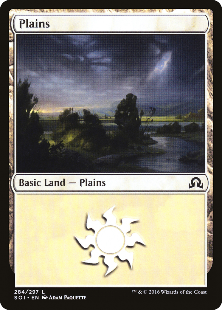 Plains (284) (SOI-284) - Shadows over Innistrad