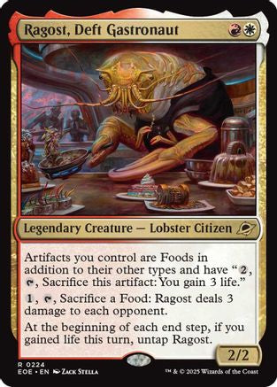 Ragost, Deft Gastronaut (EOE-224) - Edge of Eternities Foil