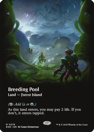Breeding Pool (Borderless) (EOE-278) - Edge of Eternities Foil