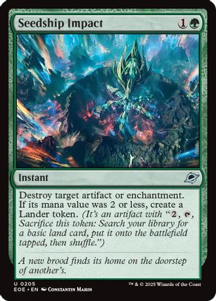 Seedship Impact (EOE-205) - Edge of Eternities Foil