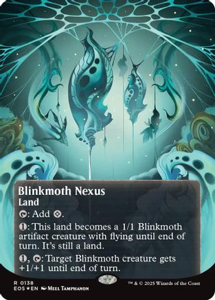 Blinkmoth Nexus (0138) (Borderless) (Galaxy Foil) (EOS-138) - Edge of Eternities: Stellar Sights Foil