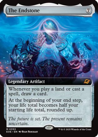 The Endstone (Extended Art) (EOE-353) - Edge of Eternities