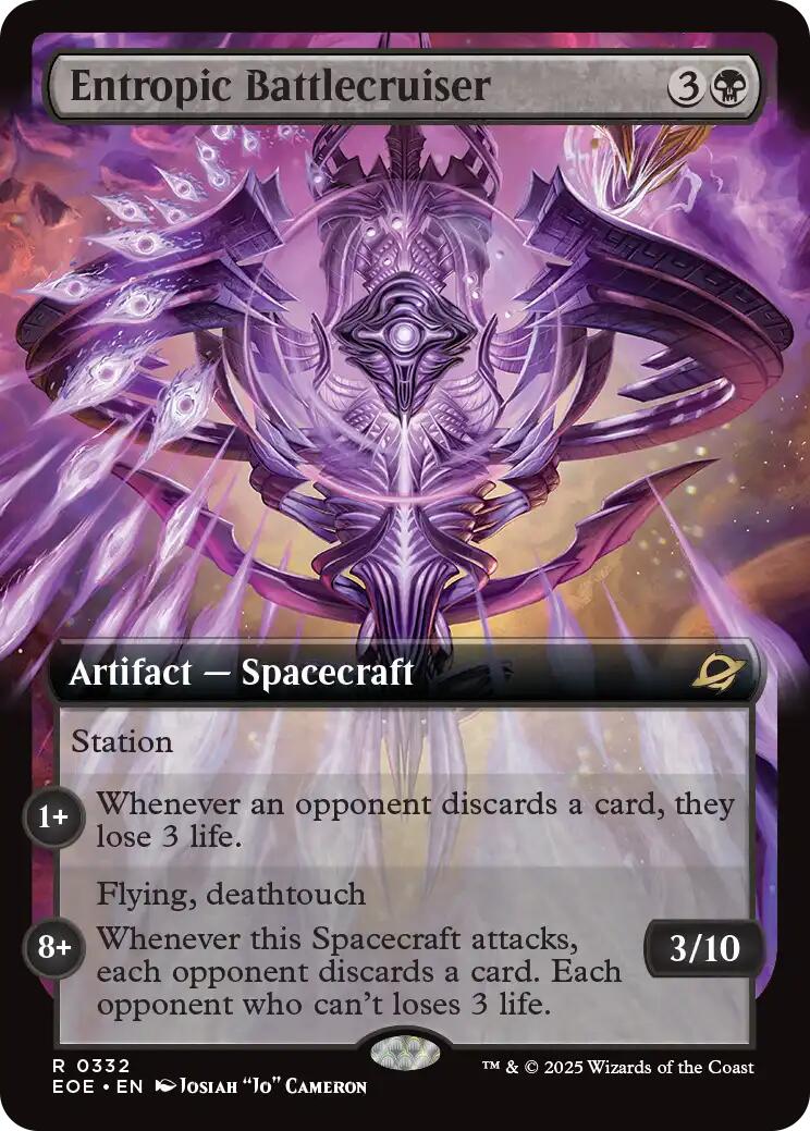 Entropic Battlecruiser (Extended Art)