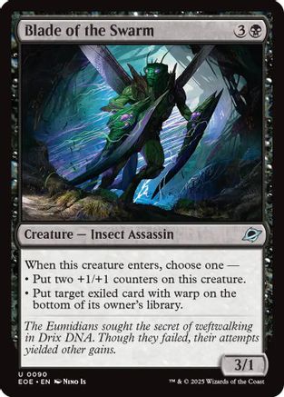 Blade of the Swarm (EOE-090) - Edge of Eternities Foil