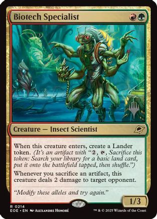 Biotech Specialist (PPEOE-214) - Promo Pack: Edge of Eternities Foil