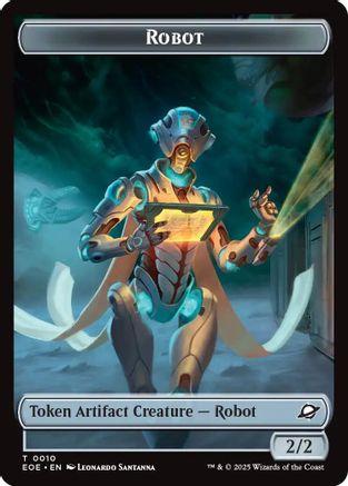 Robot // Sliver Double-Sided Token (EOE-10 // 1) - Edge of Eternities