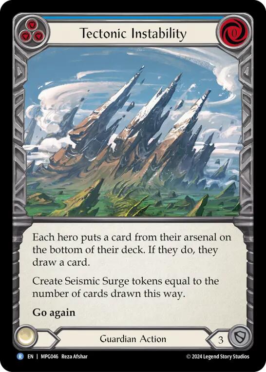 Tectonic Instability
