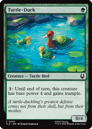 Turtle-Duck (TLA-200) - Avatar: The Last Airbender Foil