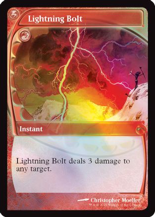 Lightning Bolt (Retro Frame) (SLD-001) - Secret Lair Drop Series Foil