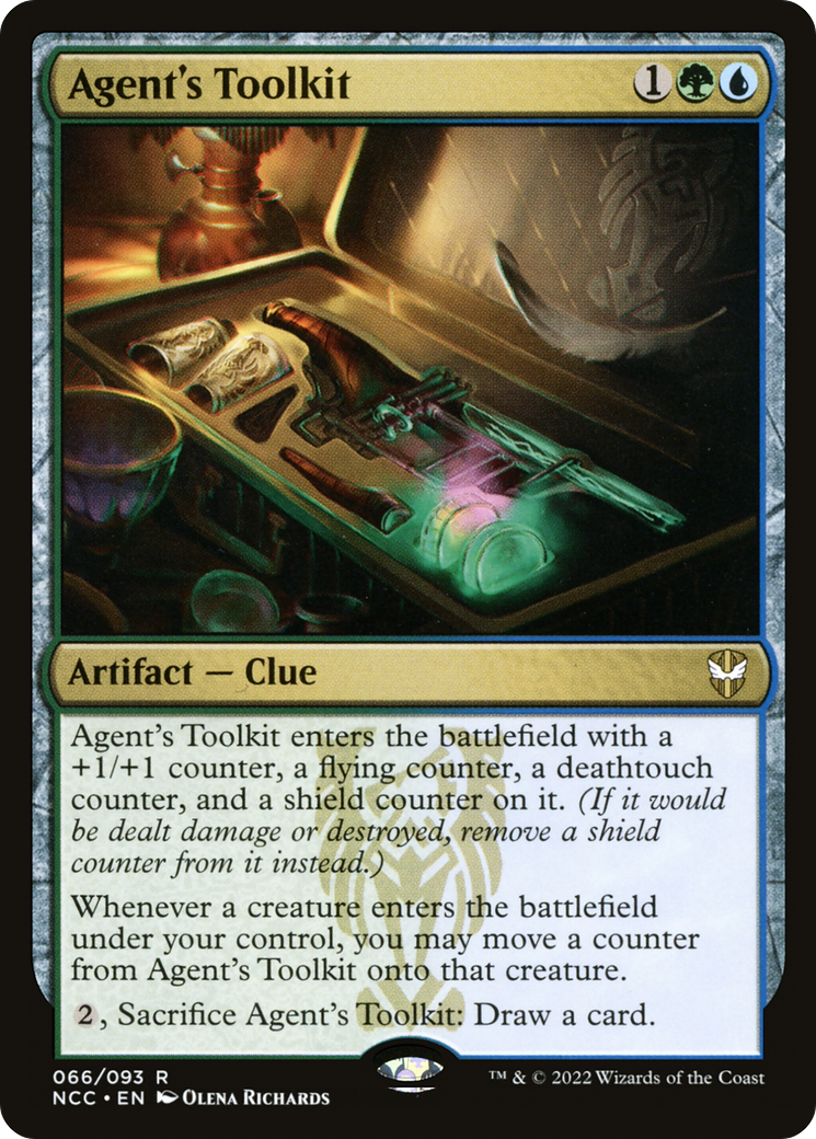 Boîte à outils de l'agent (NCC-066) - Nouveau commandant de Capenna