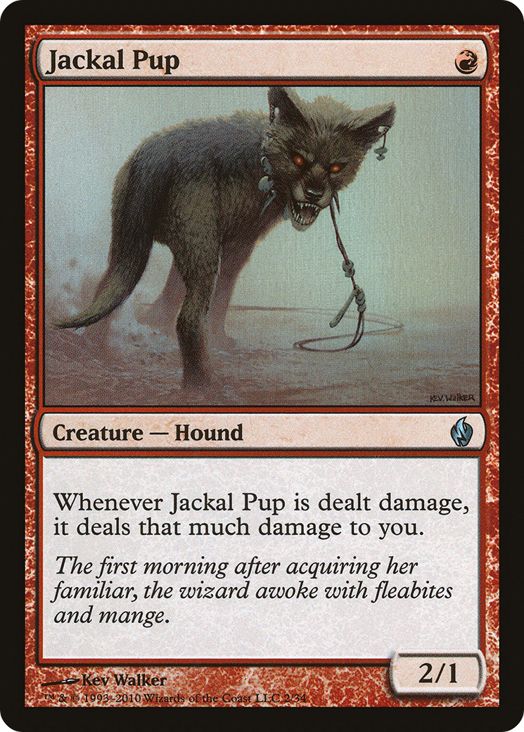 Jackal Pup (PD2-002) - Série Premium Deck : Feu et Foudre