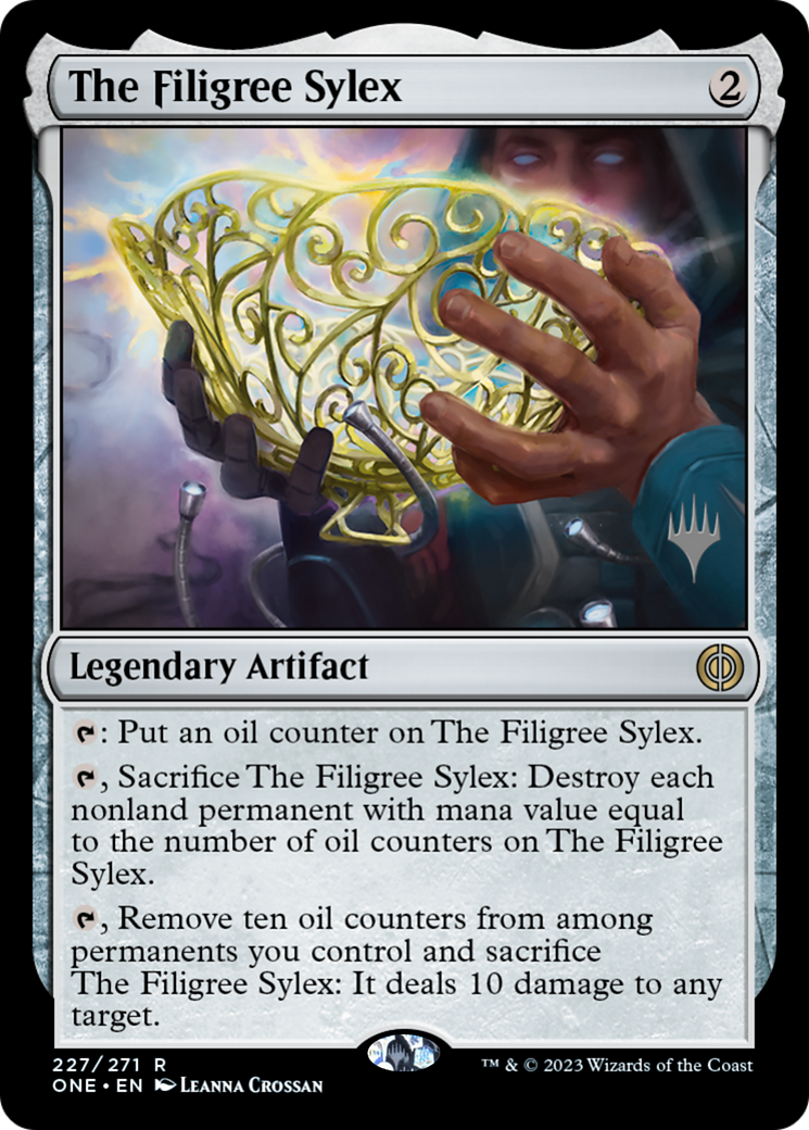 The Filigree Sylex (PPONE-227) - Phyrexia: All Will Be One Promos