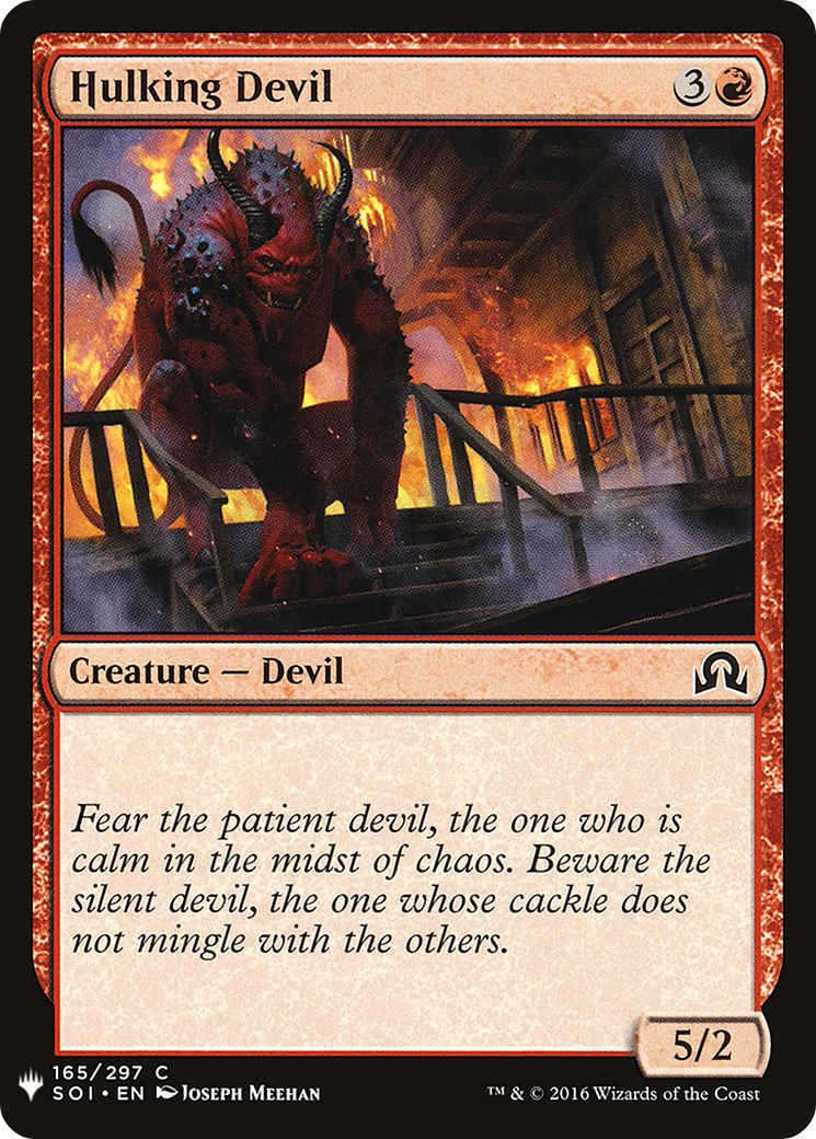 Hulking Devil (LIST-SOI-165) - The List