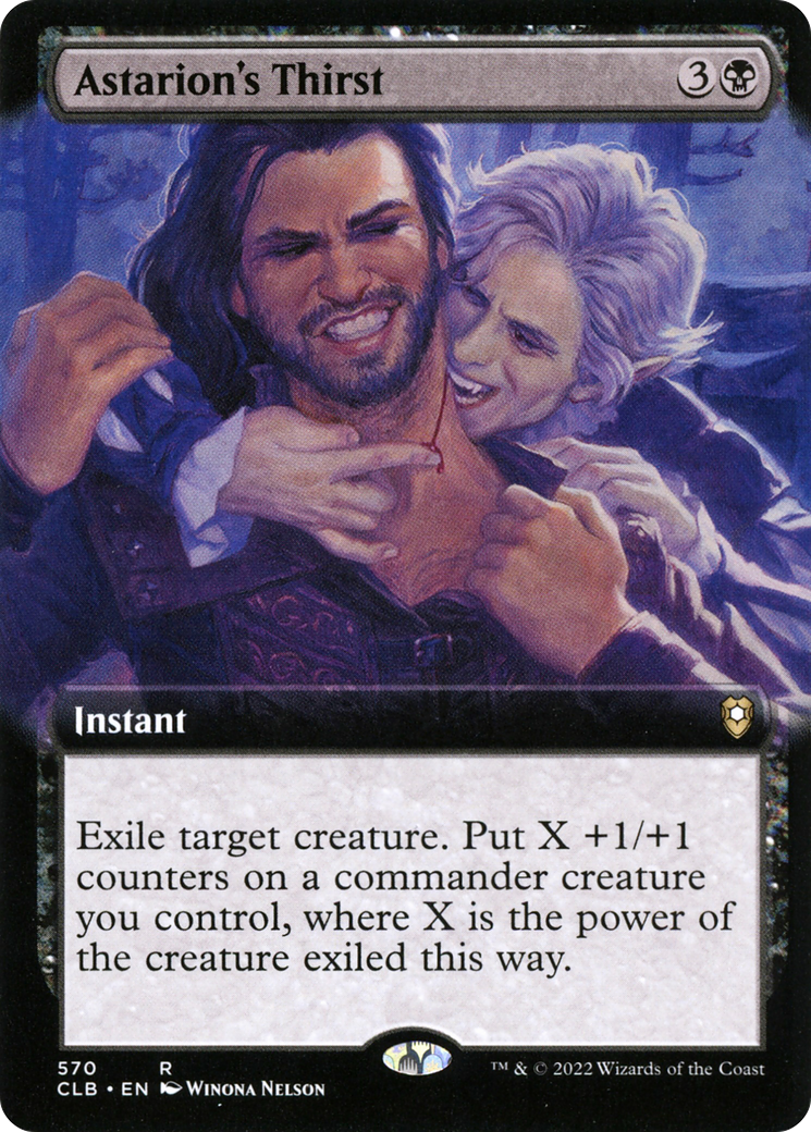 La Soif d'Astarion (CLB-570) - Commander Legends : La Bataille pour Baldur's Gate (Illustrations étendues)