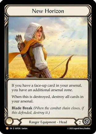 New Horizon (SUP256) - Super Slam Rainbow Foil