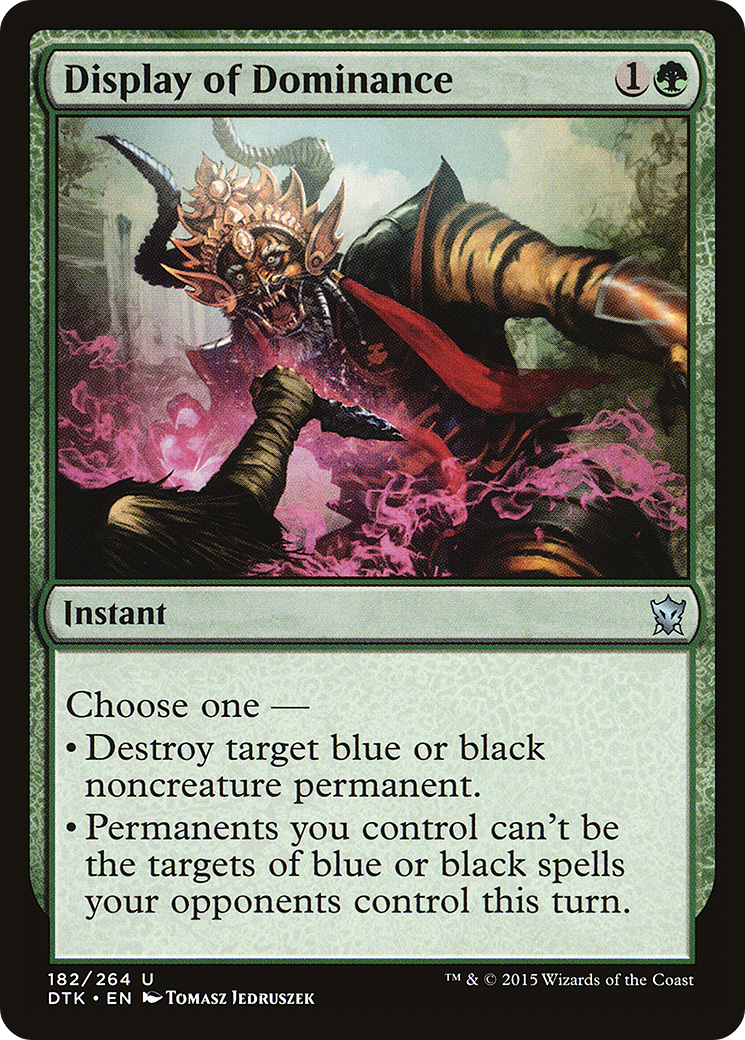 Display of Dominance (DTK-182) - Dragons of Tarkir Foil