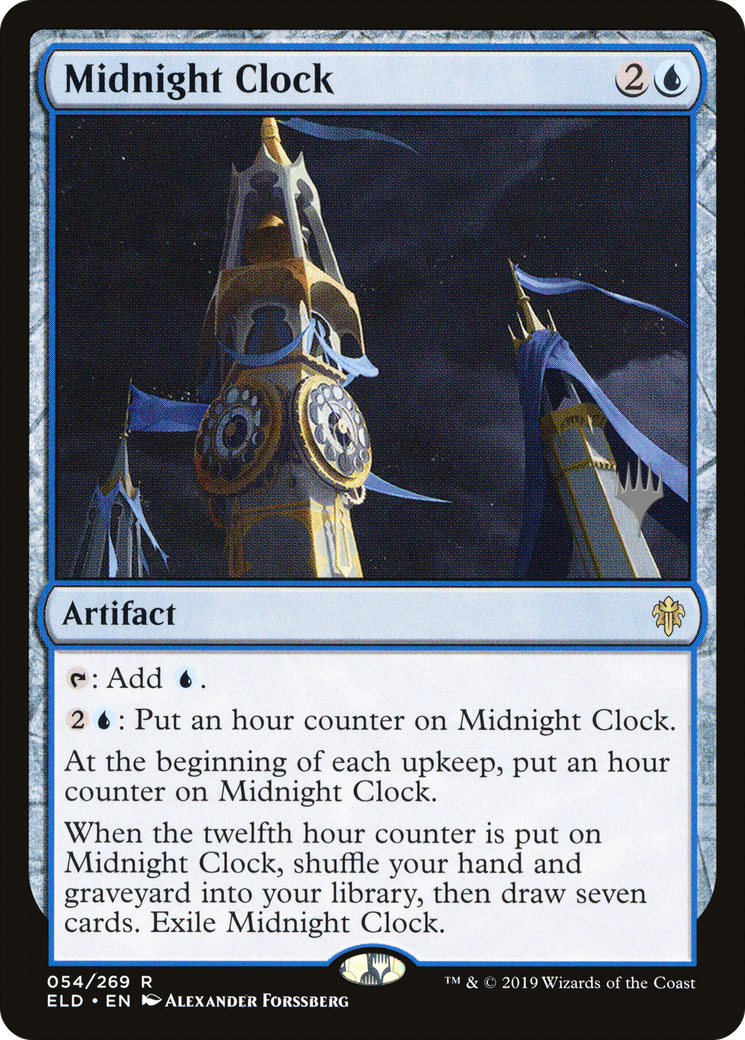 Horloge de minuit (PELD-54P) - Promotions du Trône d'Eldraine